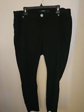 Torrid Black Slim High-Rise Pants